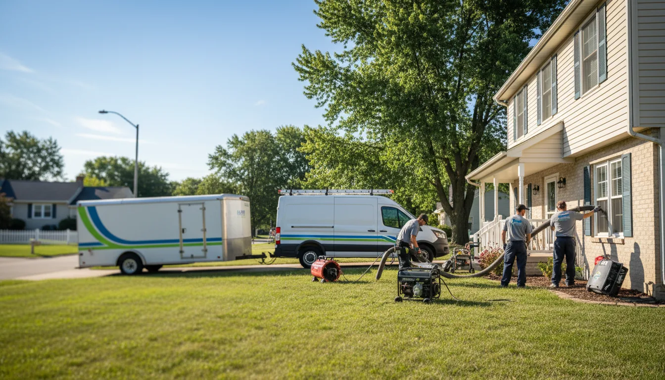 Flooded Basement Restoration And Cleanup With Repair in Arnolds Park, IA near me